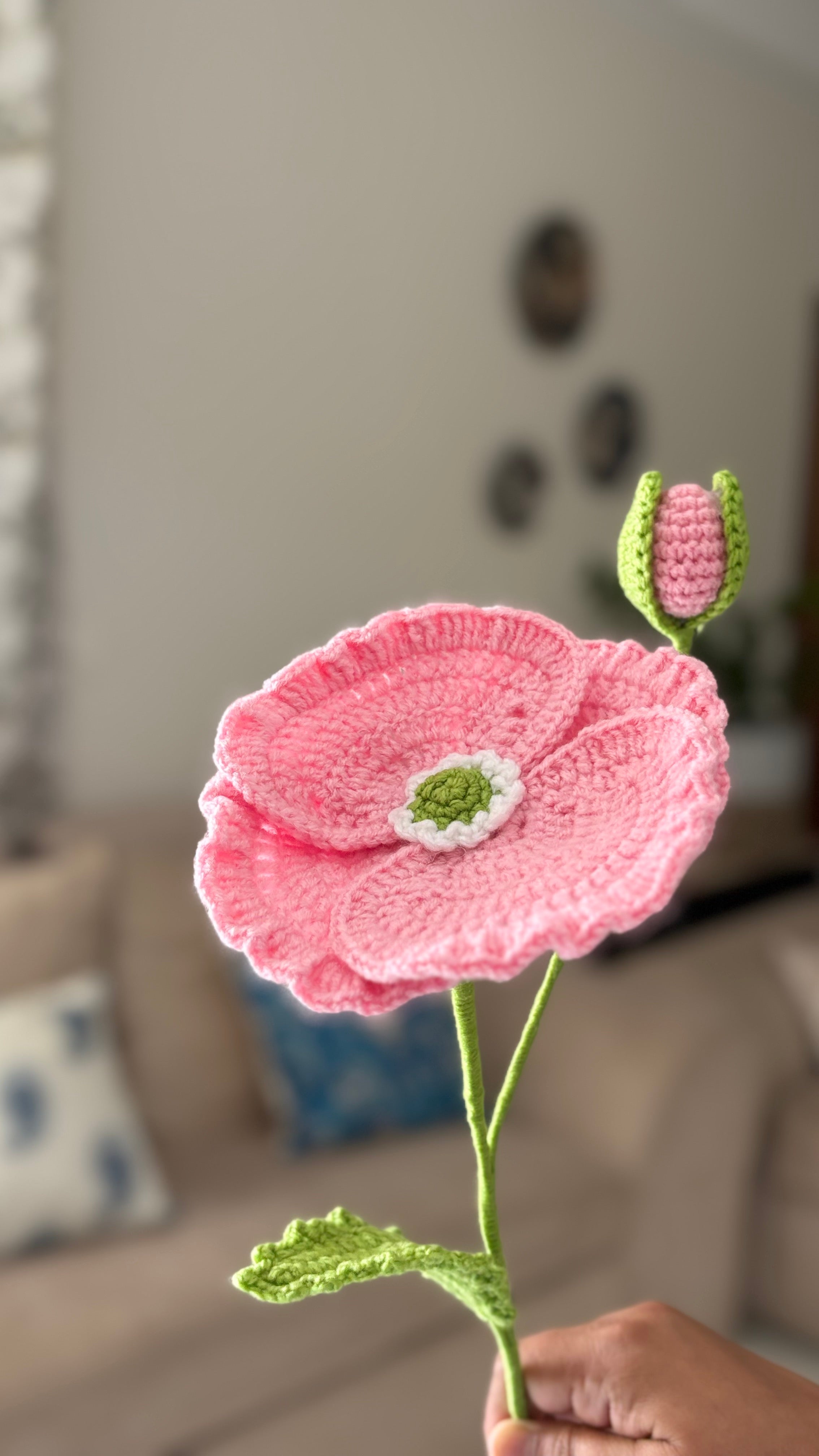 Crochet Poppy Flower