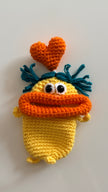 Crochet Monster Keychain – Handmade Amigurumi Bag Charm